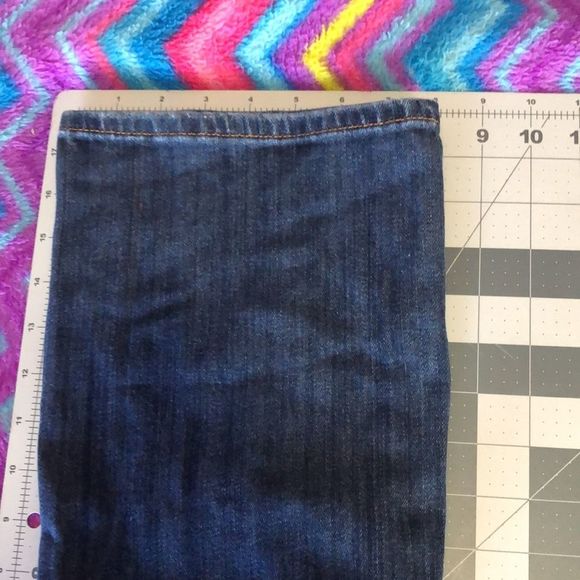 Lucky Brand jeans waist 28 size 6/boot cut red label/Lucky You at zipper - Picture 6 of 13